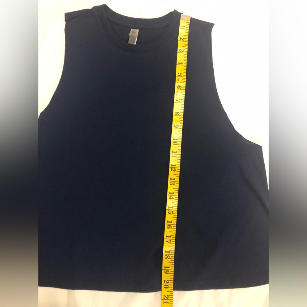 Epic blue muscle tank, L - Picture 7 of 9